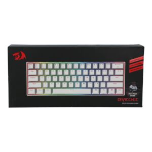 Redragon Wireless Mechanical Gaming Keyboard White Redragon Wireless Mechanical Gaming Keyboard White